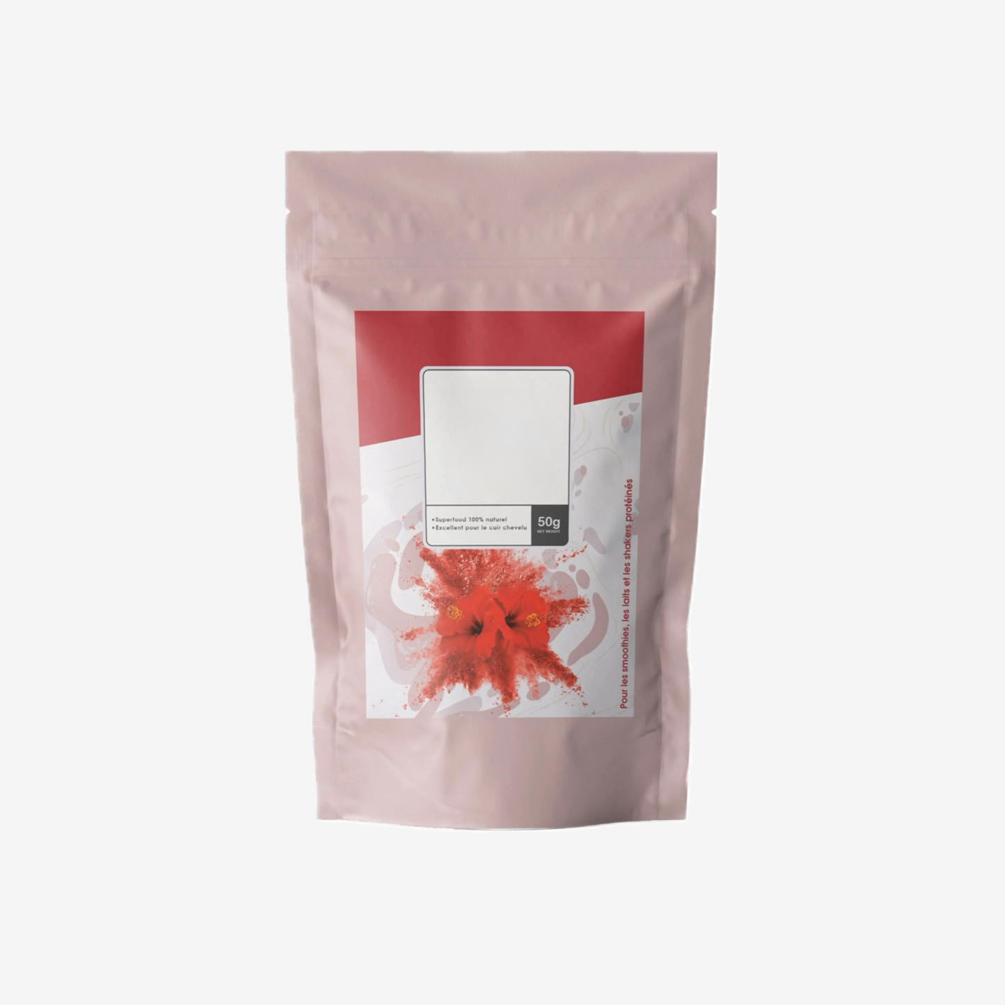 Pure Organic Red Hibiscus Powder